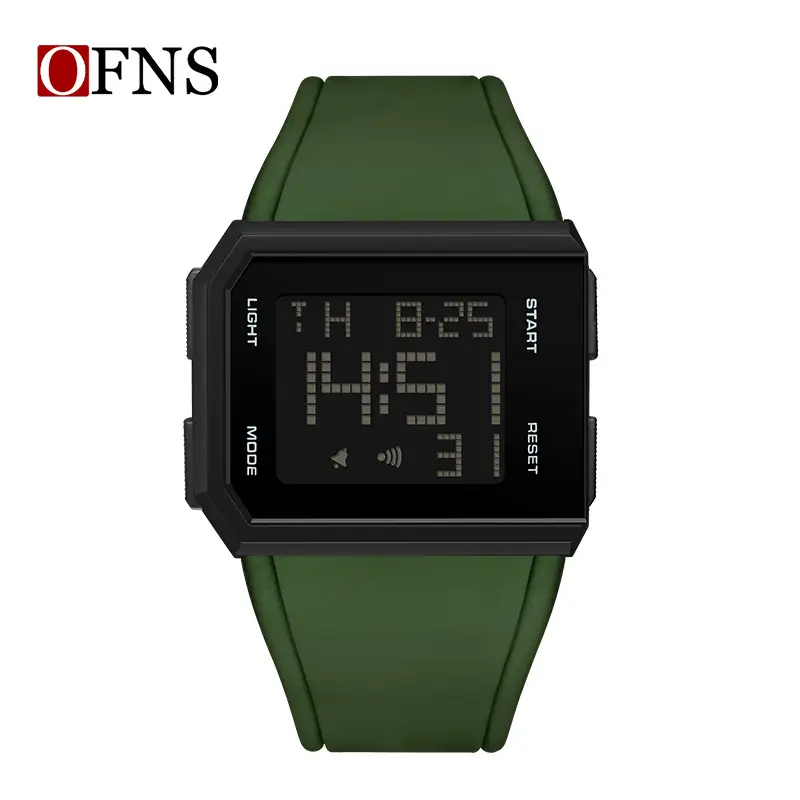 O'FANS Digital Watch Black 1159 Waterproof Sports Wear - Image 4