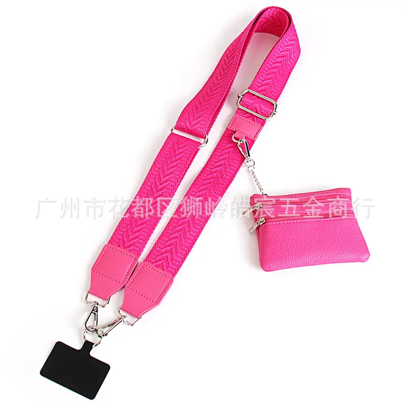 Cross-Border Mobile Phone Lanyard Strap with Detachable Coin Purse - Image 3