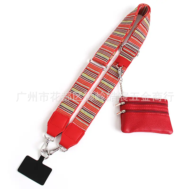 Cross-Border Mobile Phone Lanyard Strap with Detachable Coin Purse - Image 4