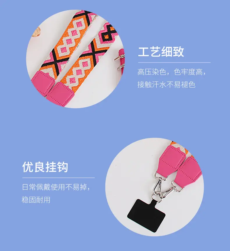 Cross-Border Mobile Phone Lanyard Strap with Detachable Coin Purse — feature 3