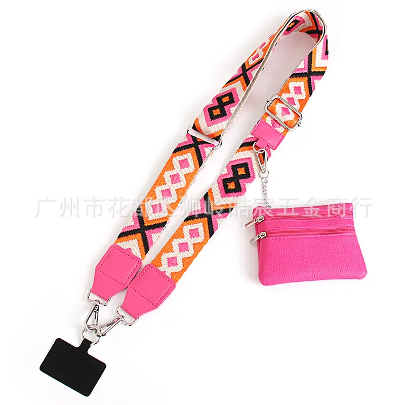 Cross-Border Mobile Phone Lanyard Strap with Detachable Coin Purse - Image 2