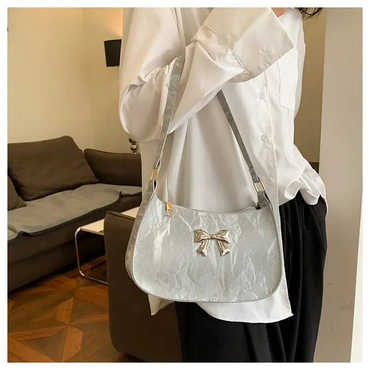 Women's Silver Butterfly Shoulder Bag 2024 New — feature 11