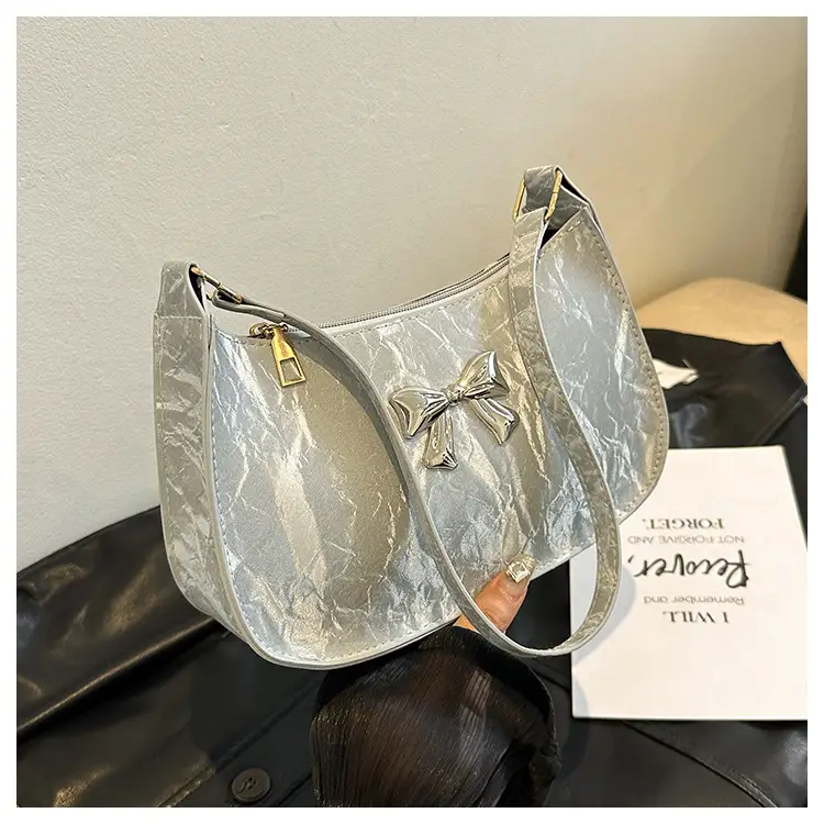 Women's Silver Butterfly Shoulder Bag 2024 New — feature 22