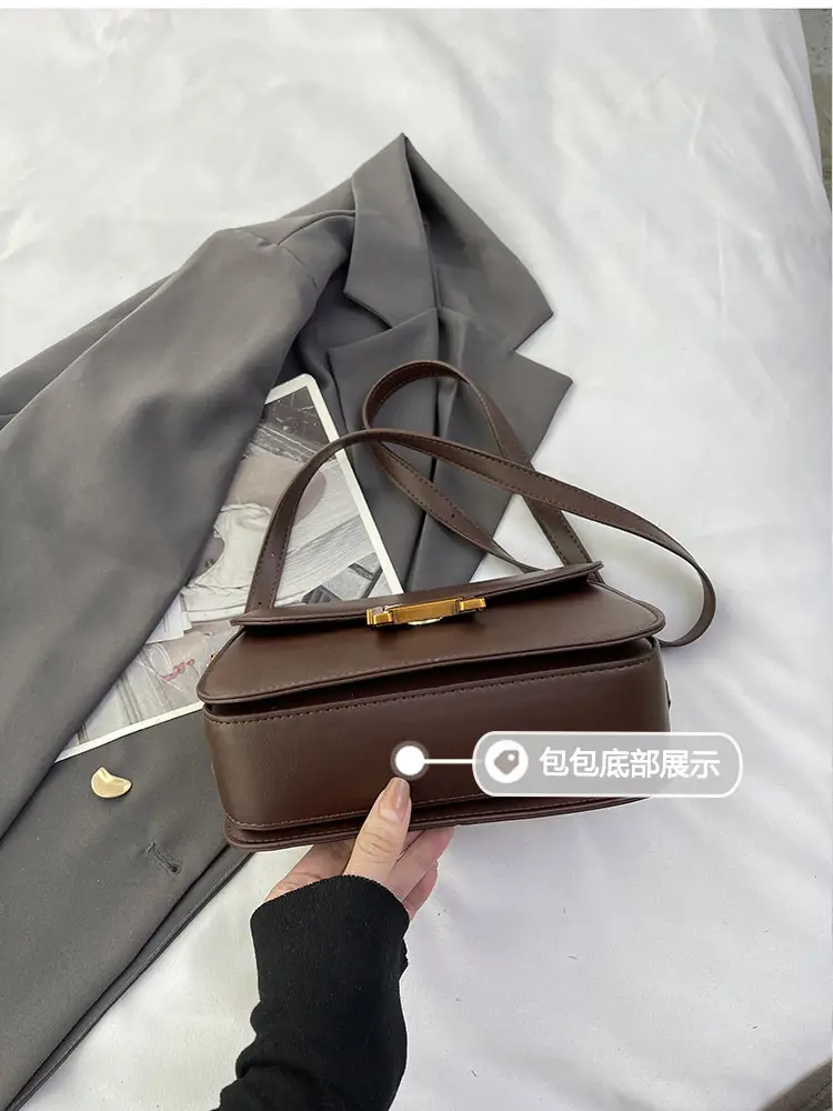 Women's Brown H-Back Crossbody Bag 2024 — feature 10
