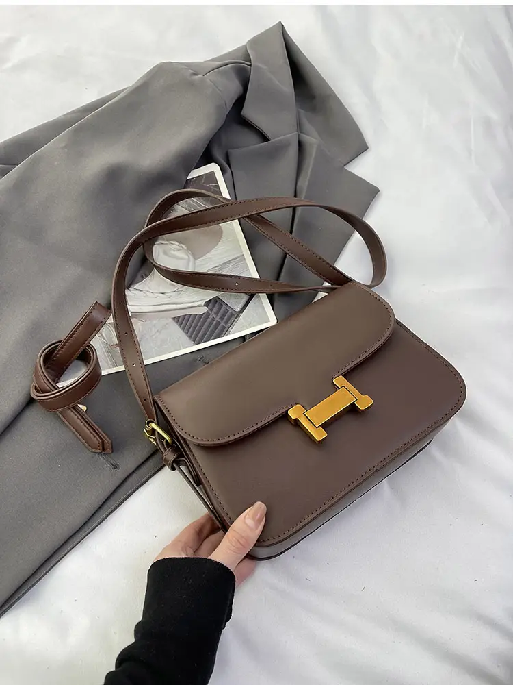 Women's Brown H-Back Crossbody Bag 2024 — feature 21