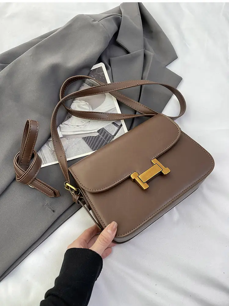 Women's Brown H-Back Crossbody Bag 2024 — feature 22