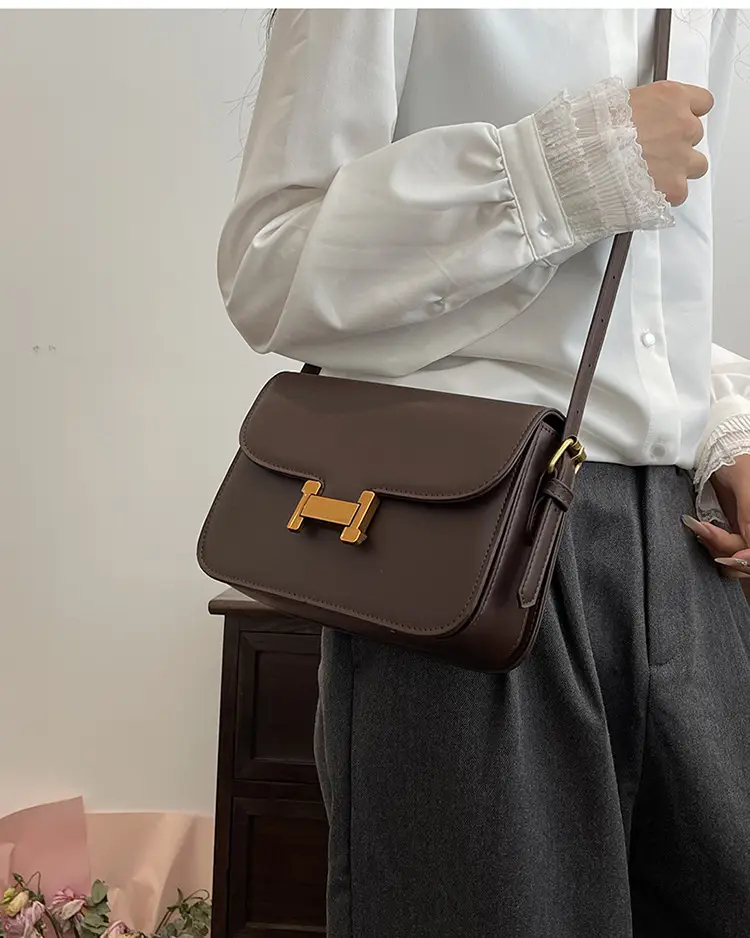 Women's Brown H-Back Crossbody Bag 2024 — feature 3