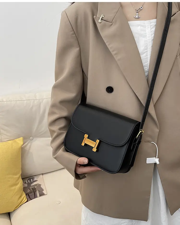 Women's Brown H-Back Crossbody Bag 2024 — feature 4