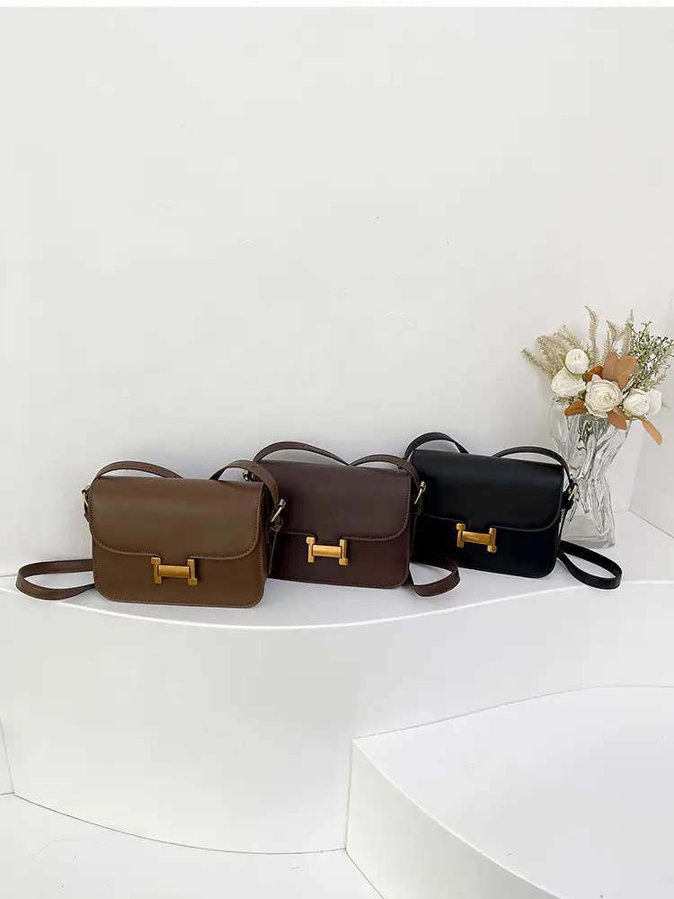 Women's Brown H-Back Crossbody Bag 2024 — feature 5