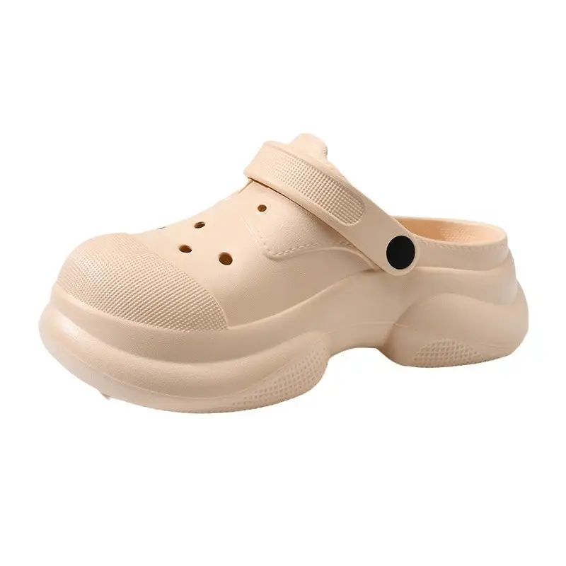 Classic Cloud Thick Sole Shoes Women's Cute Sweet Baotou Beach Sandals Women's Cross-border Wholesale - Image 9