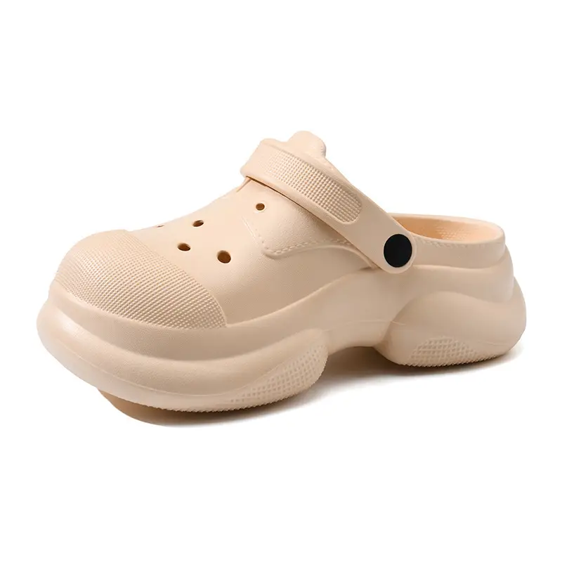 Classic Cloud Thick Sole Shoes Women's Cute Sweet Baotou Beach Sandals Women's Cross-border Wholesale - Image 2