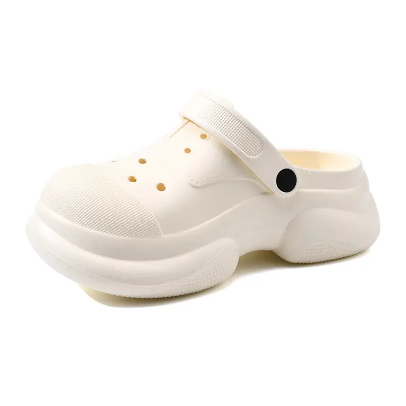 Classic Cloud Thick Sole Shoes Women's Cute Sweet Baotou Beach Sandals Women's Cross-border Wholesale - Image 3
