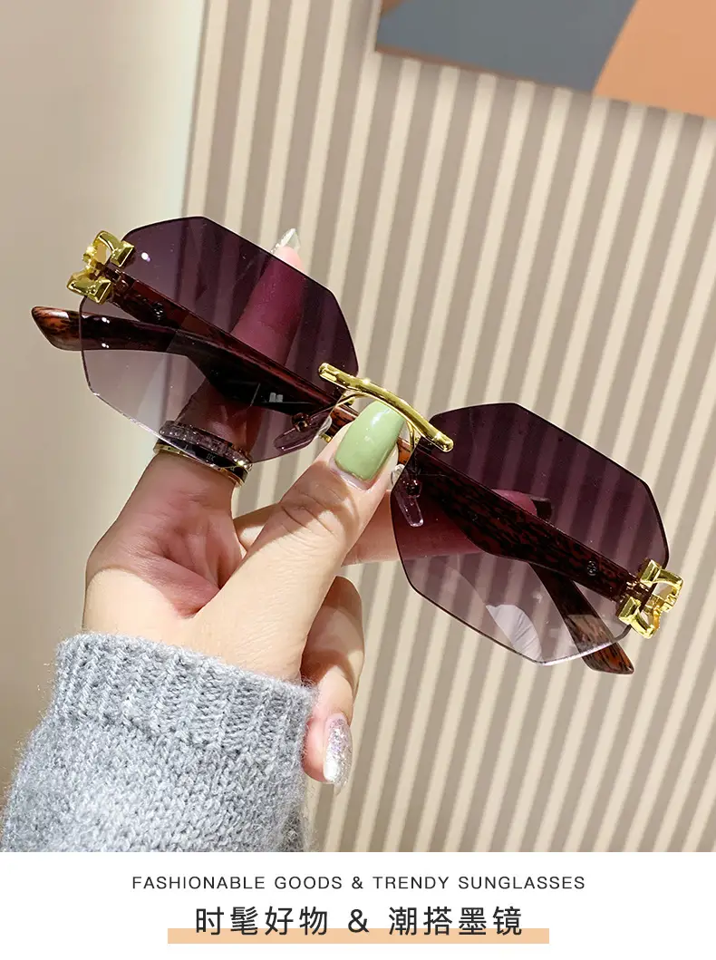 Vintage Wood Grain Sunglasses for Men European American Driving β feature 1