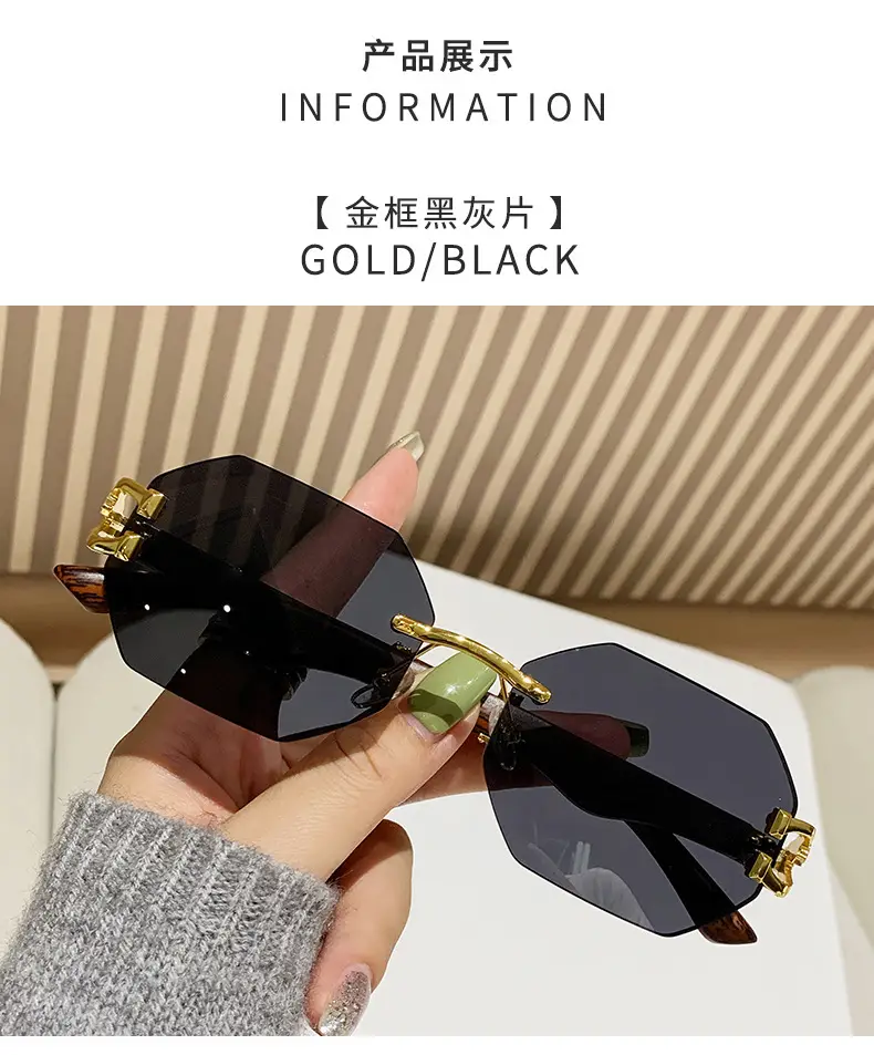 Vintage Wood Grain Sunglasses for Men European American Driving β feature 8
