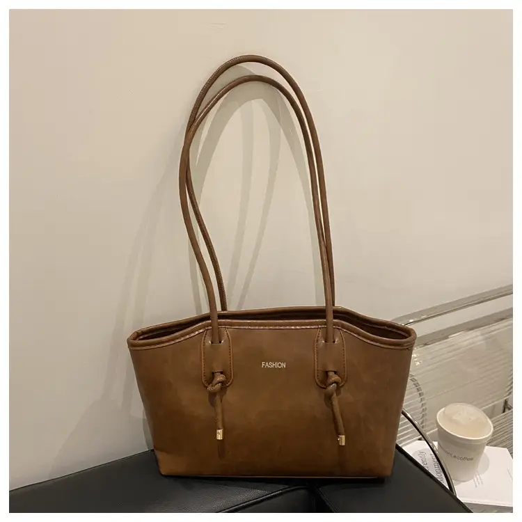 Women's Retro Texturistic Shoulder Bag 2024 - Image 7