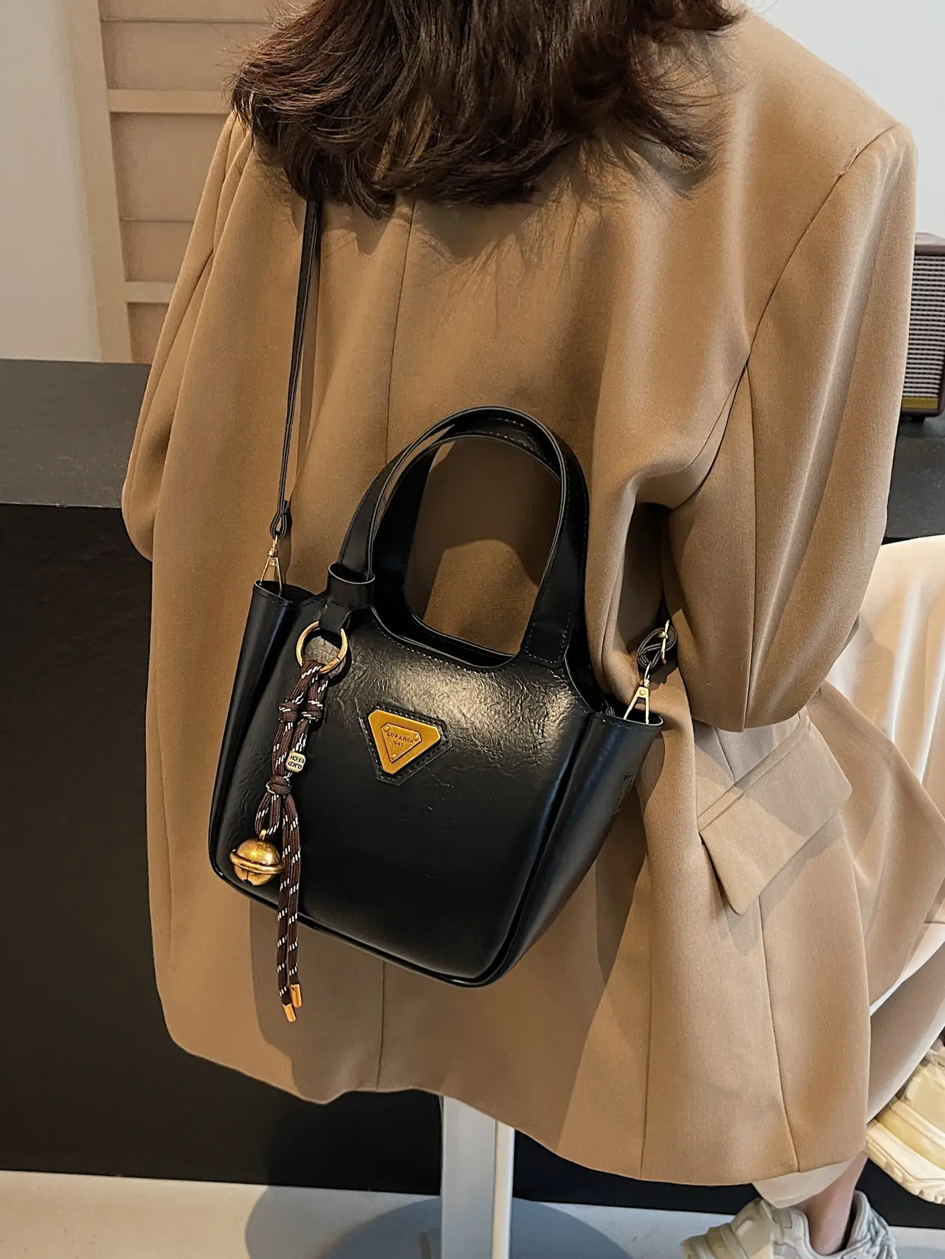 Women's Vintage Brown Shoulder Crossbody Bag 2024 - Image 6
