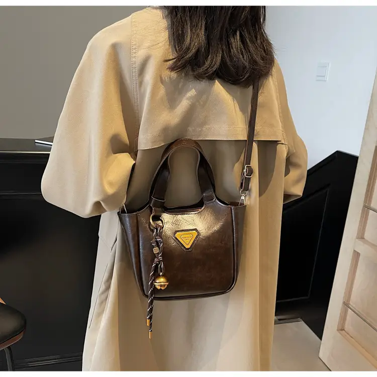 Women's Vintage Brown Shoulder Crossbody Bag 2024 — feature 10