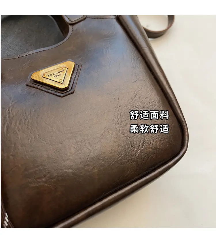 Women's Vintage Brown Shoulder Crossbody Bag 2024 — feature 5