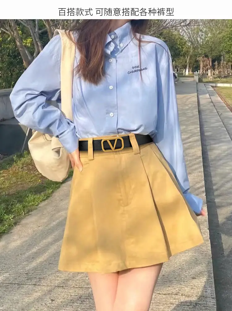 Women's V-Braceled Genuine Leather Belt Tan — feature 4