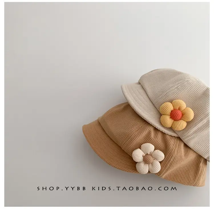 Black Cotton Flower Girl Hat for Girls Winter — feature 10