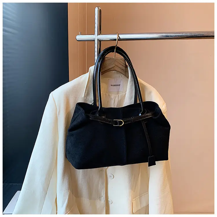 Brown Frosted Women's Large Tote Bag Shoulder Handbag — feature 16