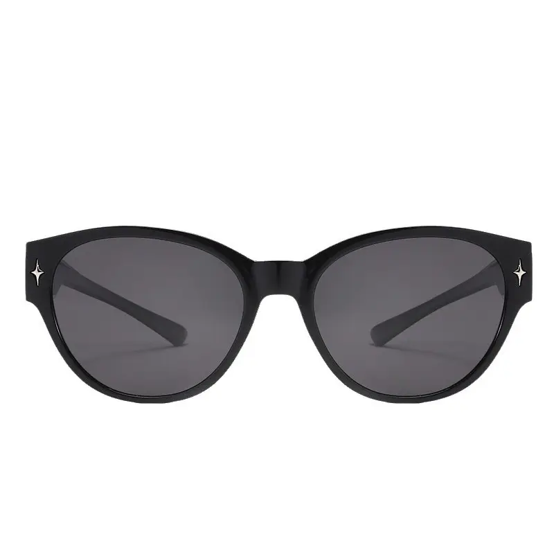 Black Frame Sunscreen Ultra-Light TR90 Cat-Eye Sunglasses - Image 13