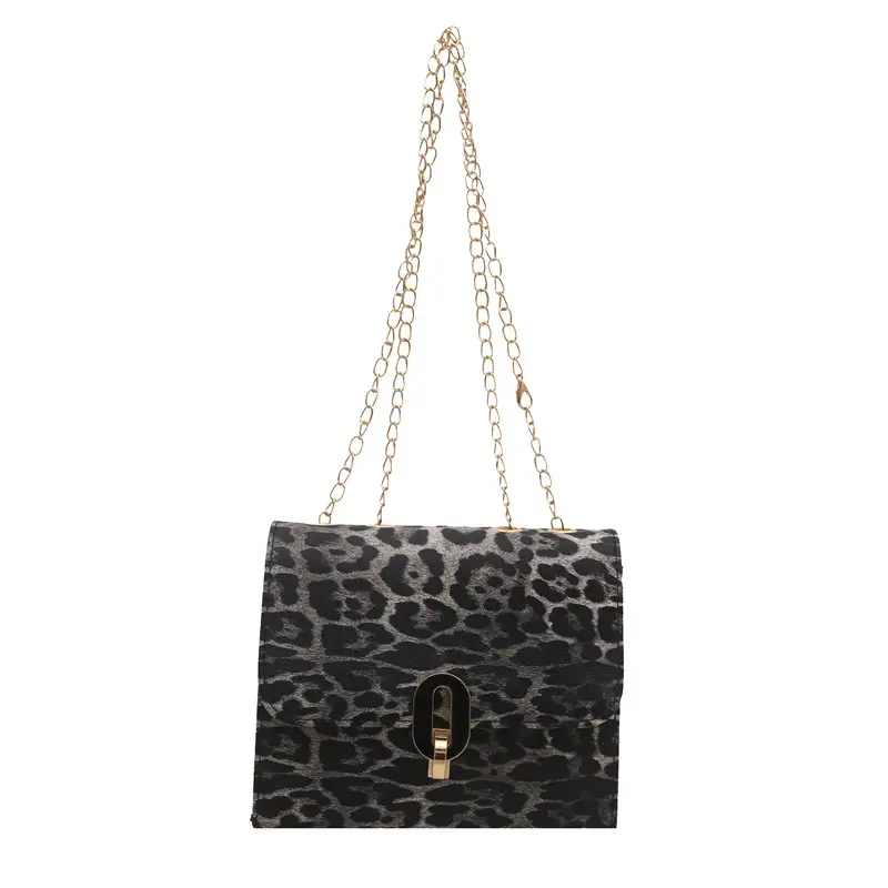 Leopard Print Chain Bag for Women Winter New Style - Image 9