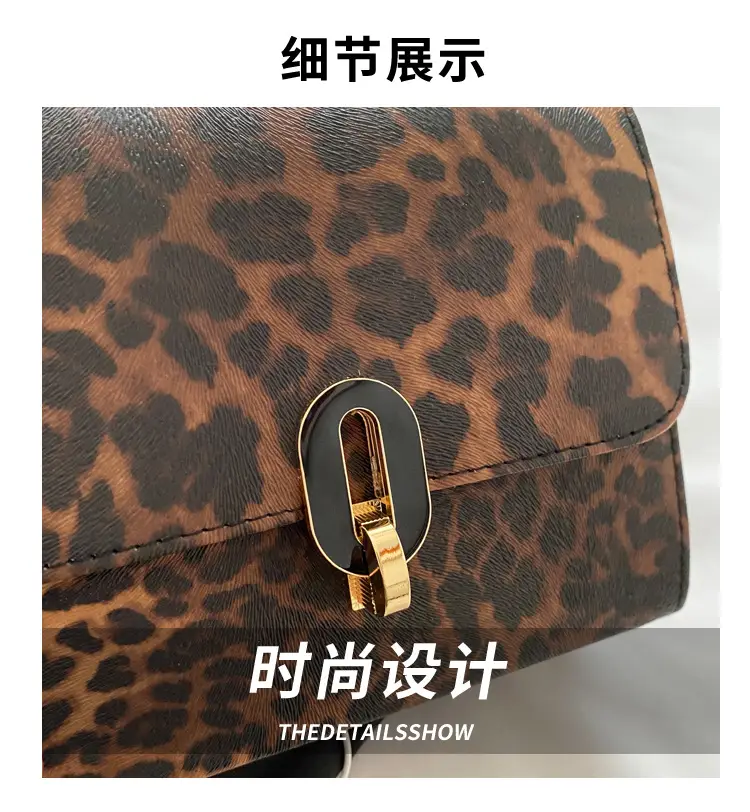 Leopard Print Chain Bag for Women Winter New Style — feature 2