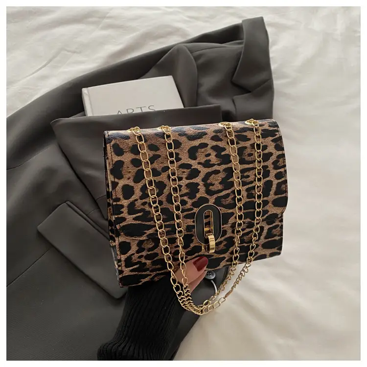 Leopard Print Chain Bag for Women Winter New Style — feature 20