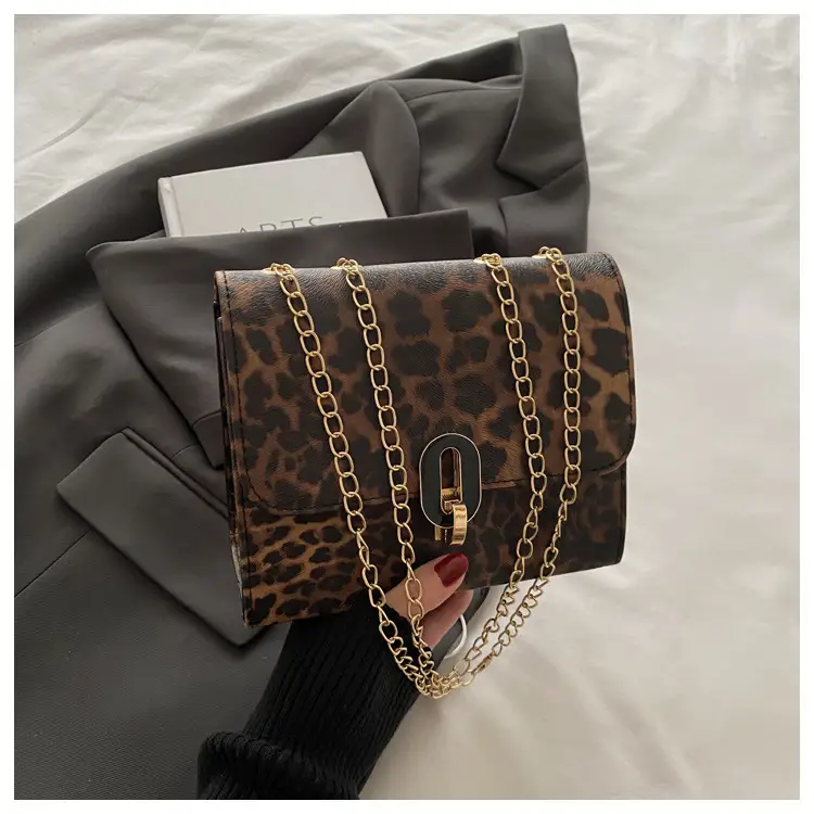 Leopard Print Chain Bag for Women Winter New Style — feature 22