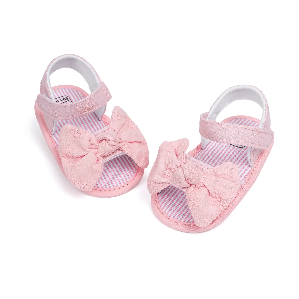 2024 New Bow Sandals for Baby Toddler Velcro Breathable