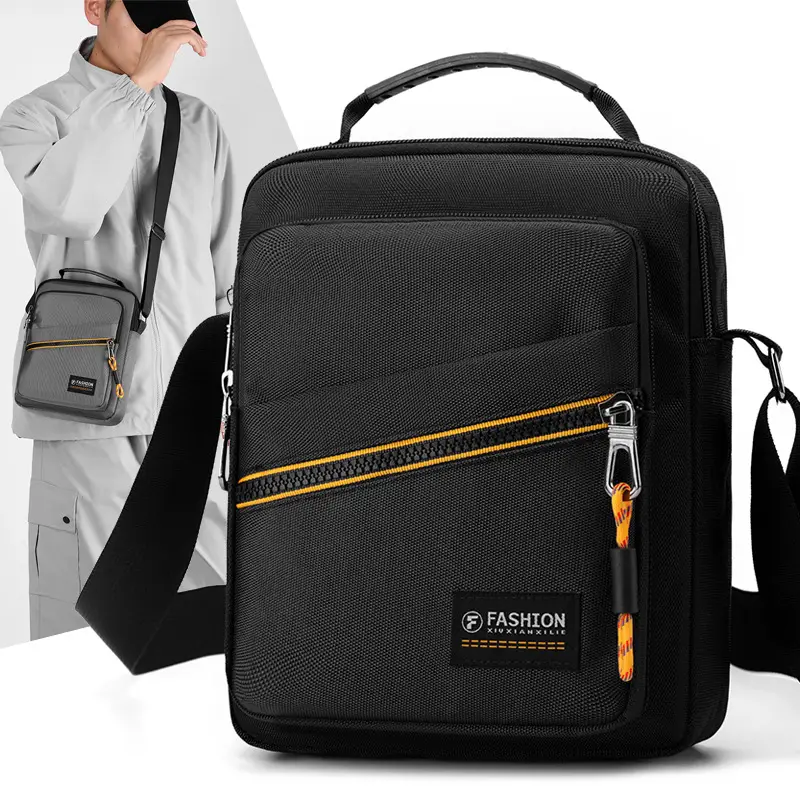 Men's Green Crossbody Shoulder Bag Ultra Light Business Casual — feature 26
