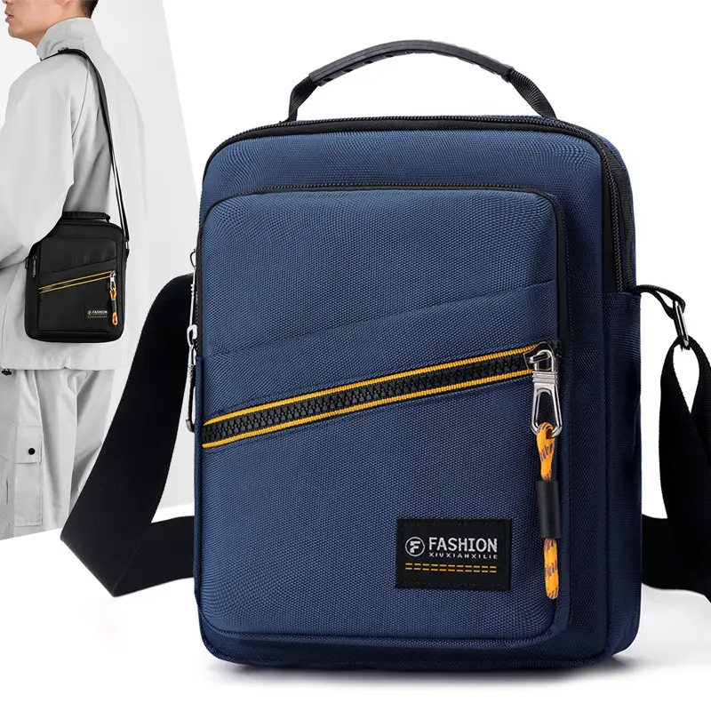 Men's Green Crossbody Shoulder Bag Ultra Light Business Casual — feature 28