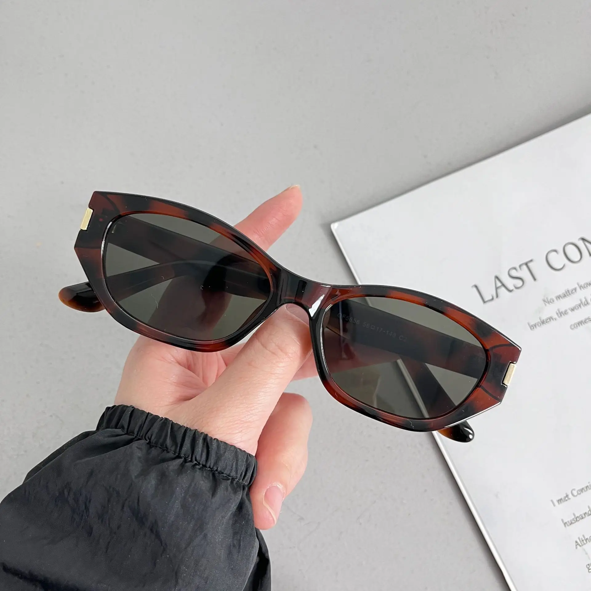 Vintage Coco Mirror Cat's Eye Sunglasses Women 2025 - Image 2