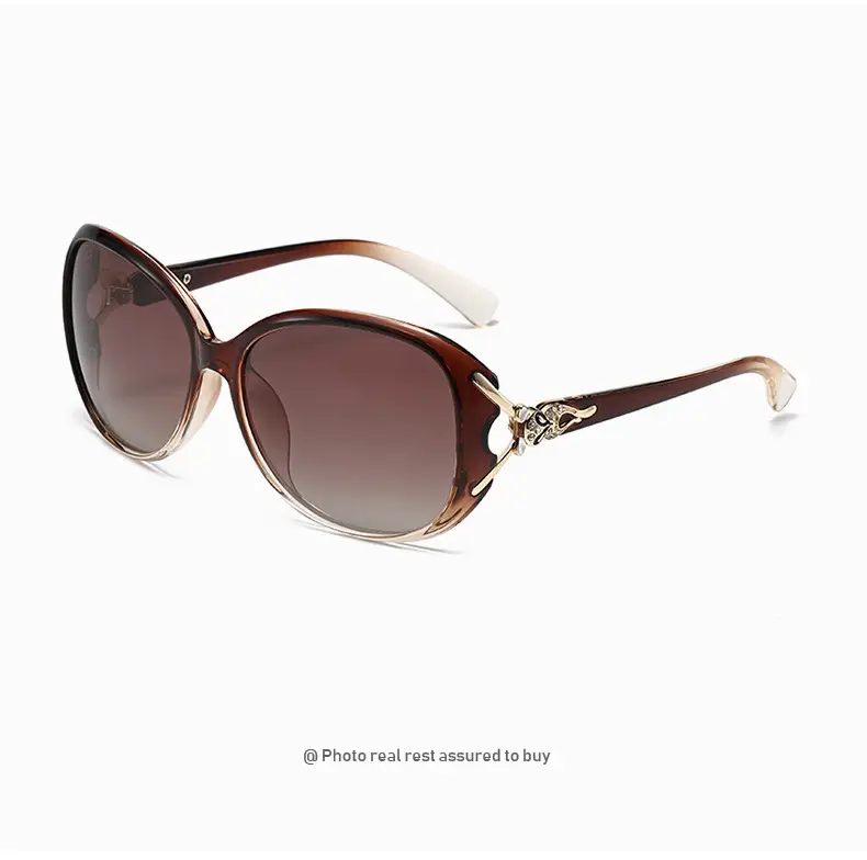 Women Polarizing Sunglasses Anti-Ultraviolet Black β feature 14