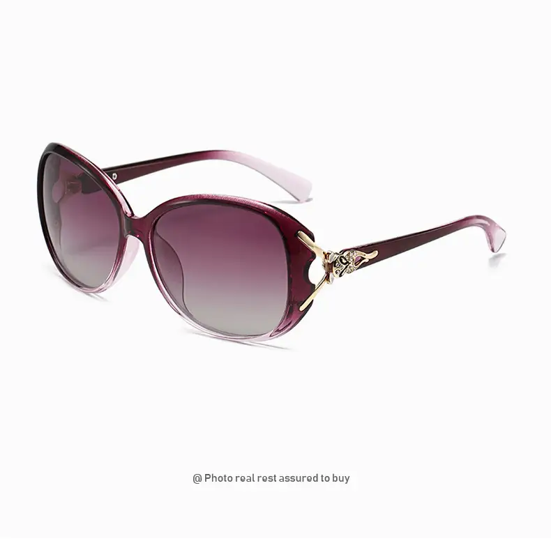 Women Polarizing Sunglasses Anti-Ultraviolet Black β feature 16