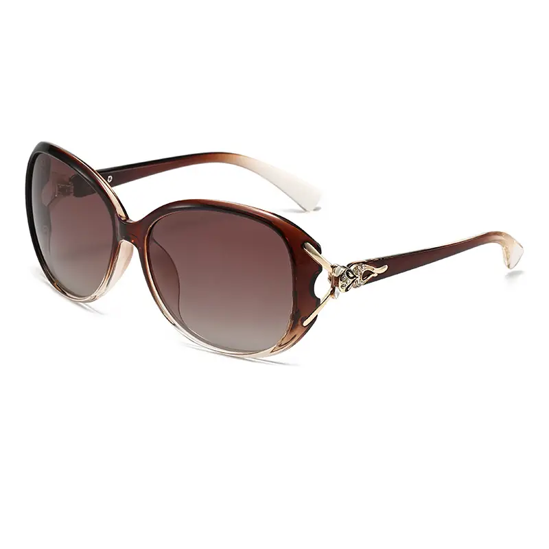 Women Polarizing Sunglasses Anti-Ultraviolet Black - Image 2