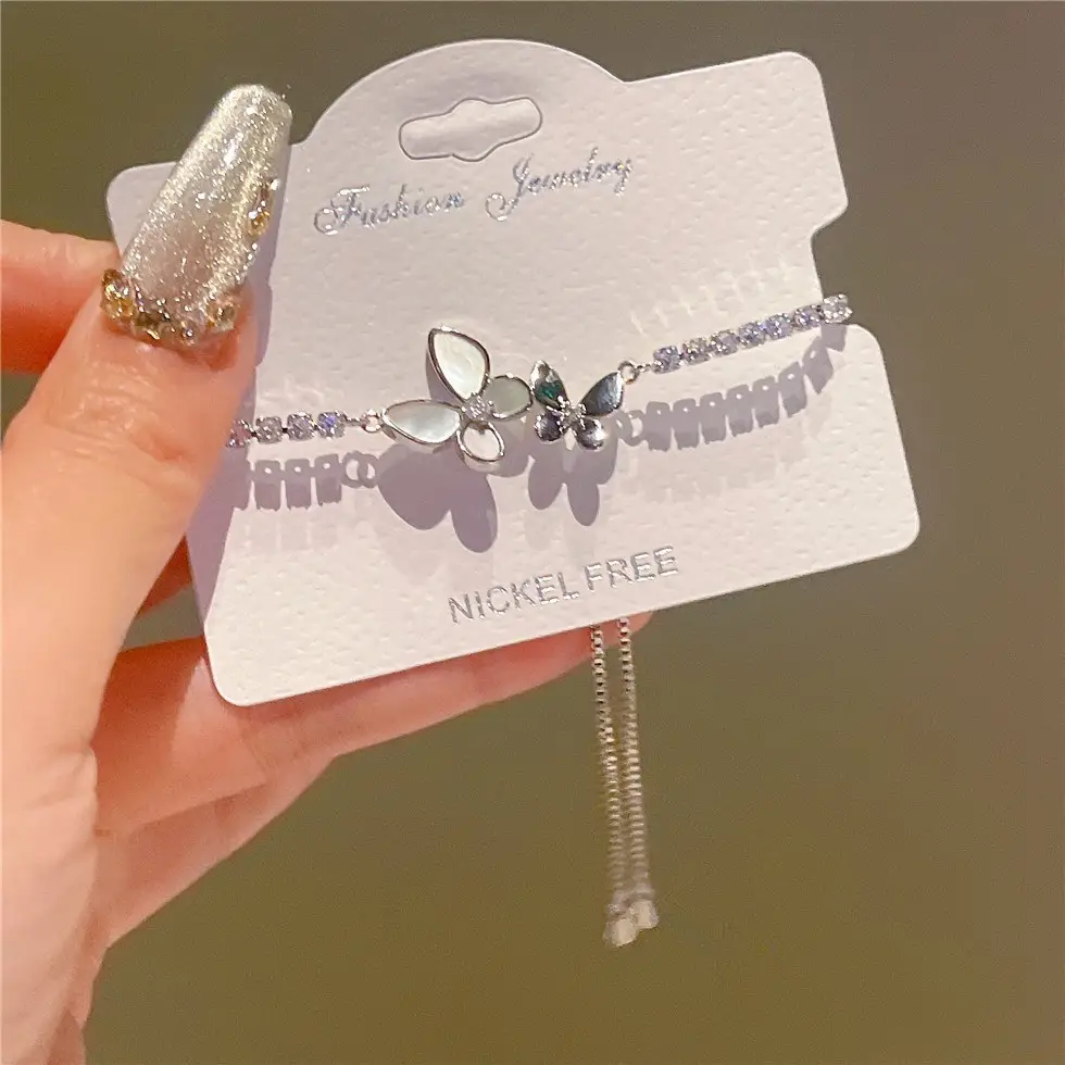 Elegant 2 Karat Princess Square Bracelet for Women - Image 106