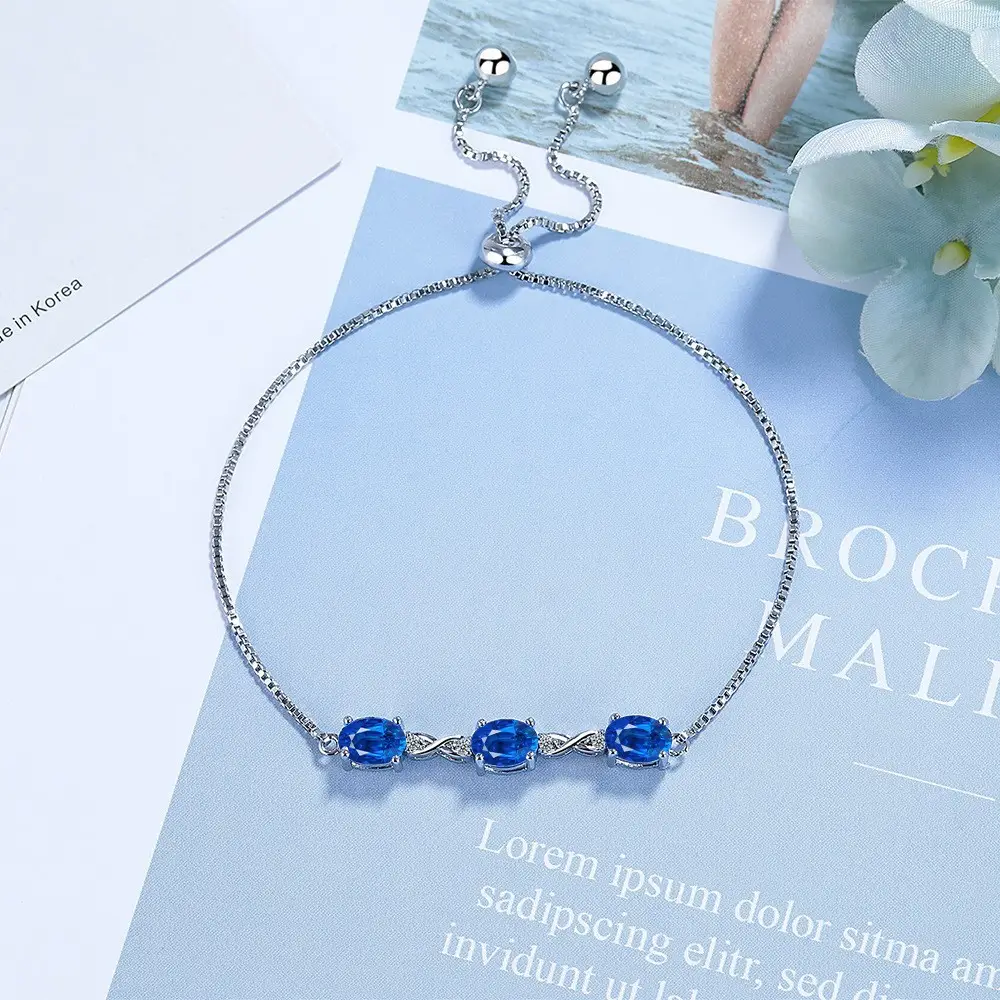 Elegant 2 Karat Princess Square Bracelet for Women - Image 26