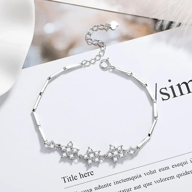 Elegant 2 Karat Princess Square Bracelet for Women - Image 32