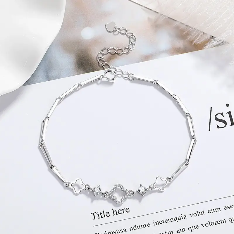 Elegant 2 Karat Princess Square Bracelet for Women - Image 33