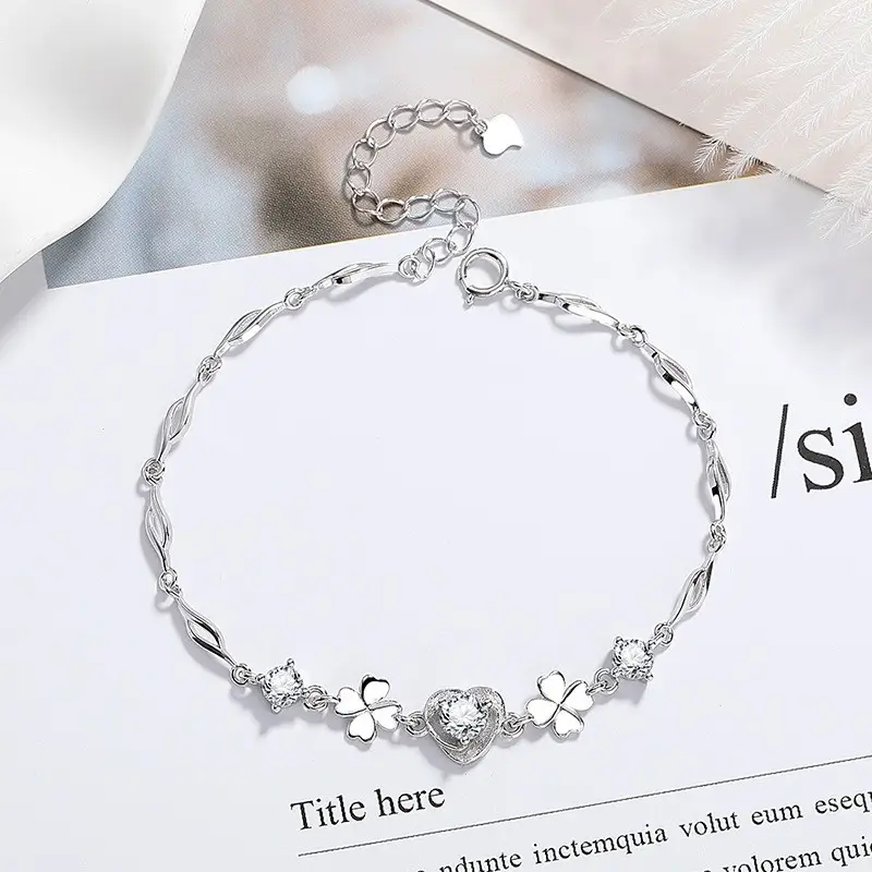 Elegant 2 Karat Princess Square Bracelet for Women - Image 38