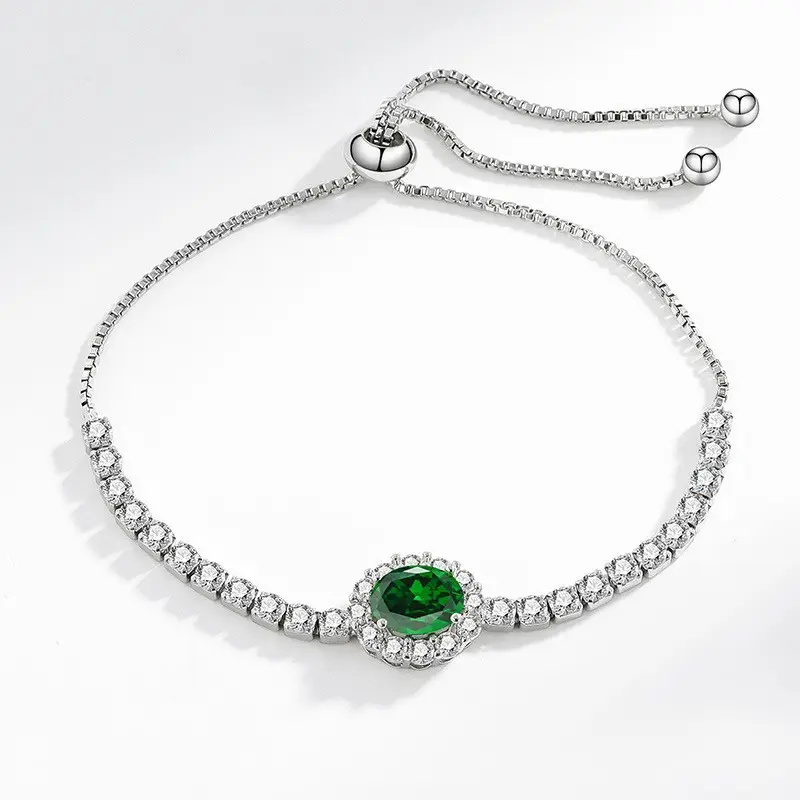 Elegant 2 Karat Princess Square Bracelet for Women - Image 69