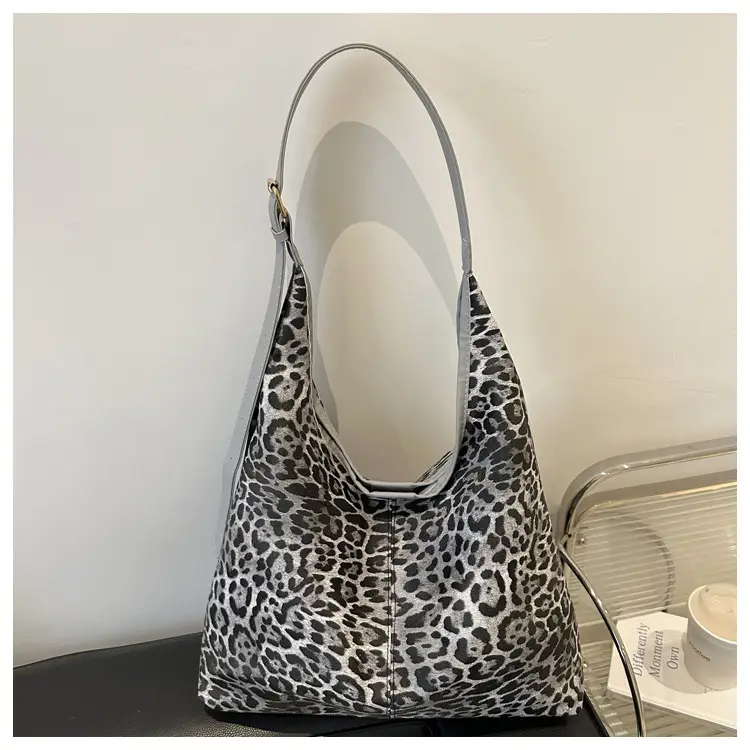 Leopard Print Large Underarm Bag for Women 2026 — feature 14