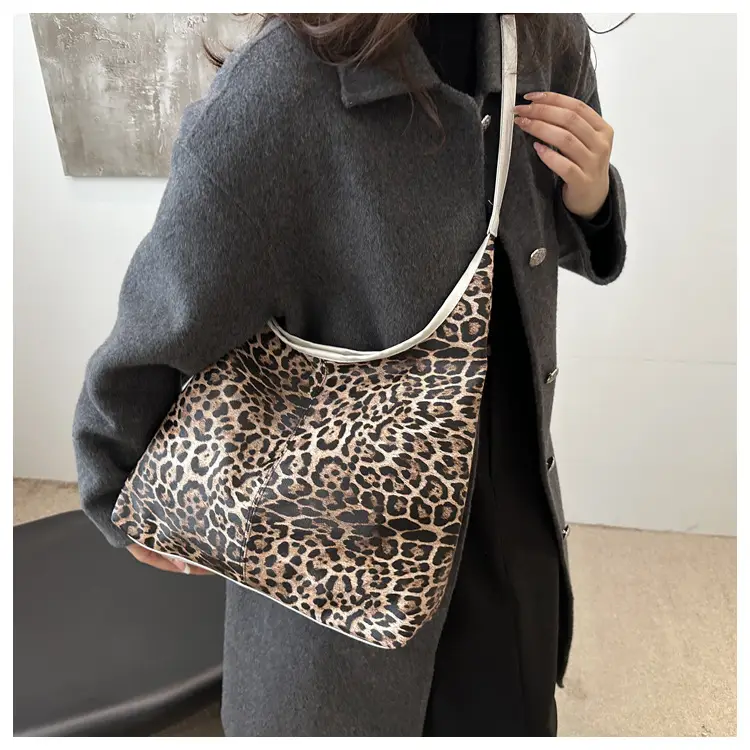Leopard Print Large Underarm Bag for Women 2026 — feature 18