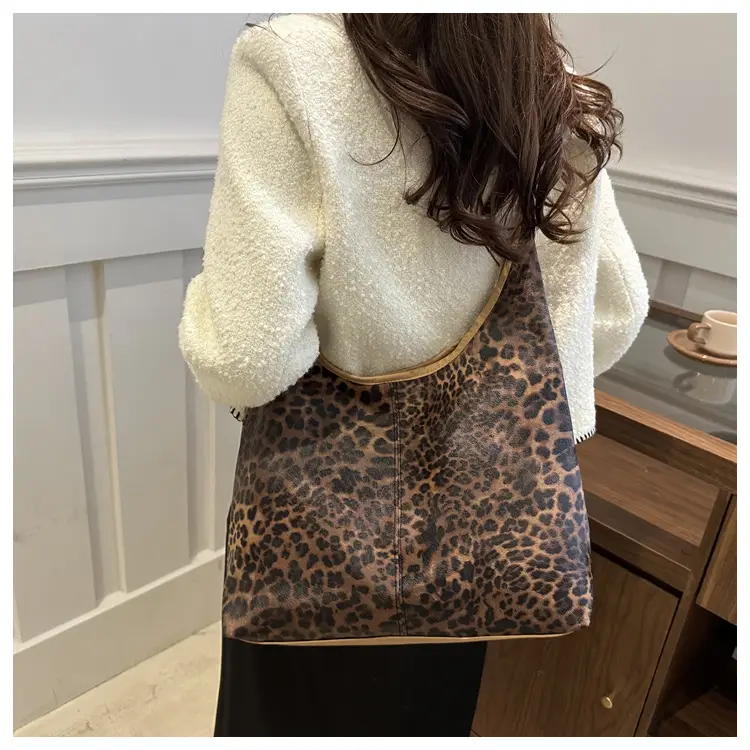 Leopard Print Large Underarm Bag for Women 2026 — feature 20