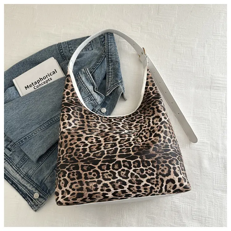 Leopard Print Large Underarm Bag for Women 2026 — feature 29