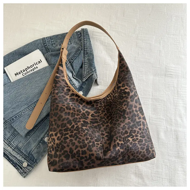Leopard Print Large Underarm Bag for Women 2026 — feature 30