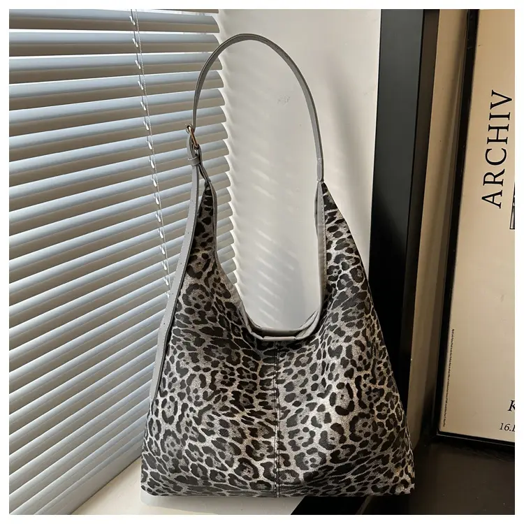 Leopard Print Large Underarm Bag for Women 2026 — feature 32