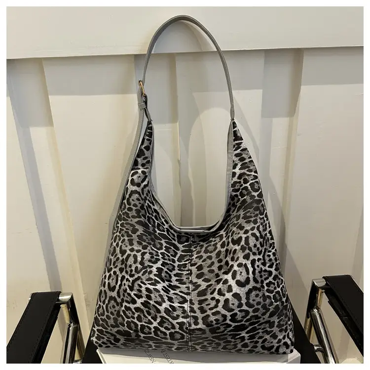 Leopard Print Large Underarm Bag for Women 2026 — feature 35